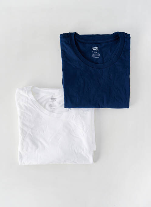 T-shirt bleu LEVIS pour homme