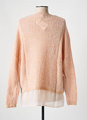 Pull coupe droite manches longues rose SALSA femme