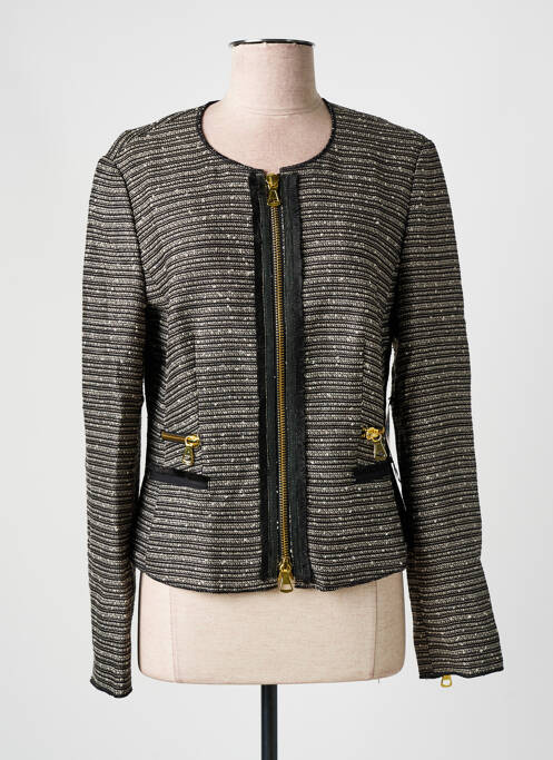 Veste casual col rond noir BETTY BARCLAY femme