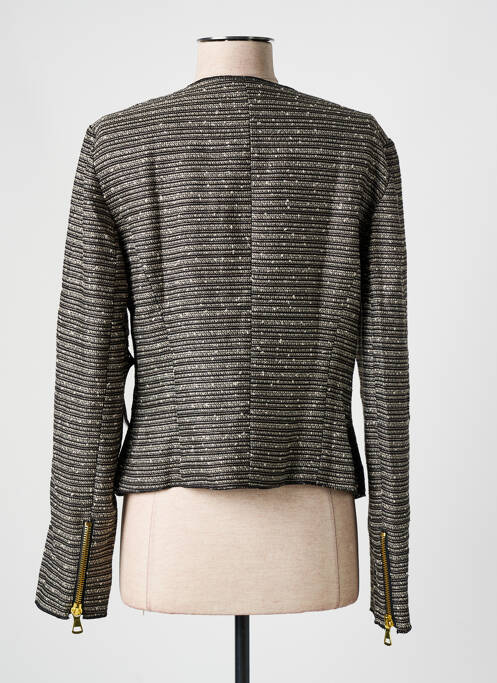 Veste casual col rond noir BETTY BARCLAY femme