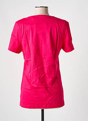 T-shirt imprimé fantaisie manches courtes rose REEBOK femme