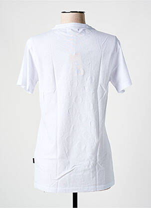 T-shirt sérigraphie floquée manches courtes blanc SALSA femme