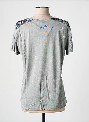 T-shirt imprimé fantaisie manches courtes gris DESIGUAL femme