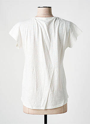 T-shirt coupe cintrée manches courtes blanc SALSA femme