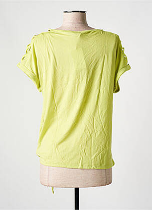 T-shirt stretch manches courtes vert SALSA femme
