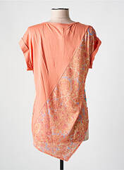 T-shirt orange DESIGUAL pour femme seconde vue