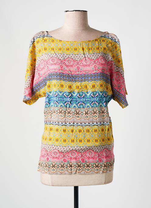 Blouse jaune DESIGUAL pour femme