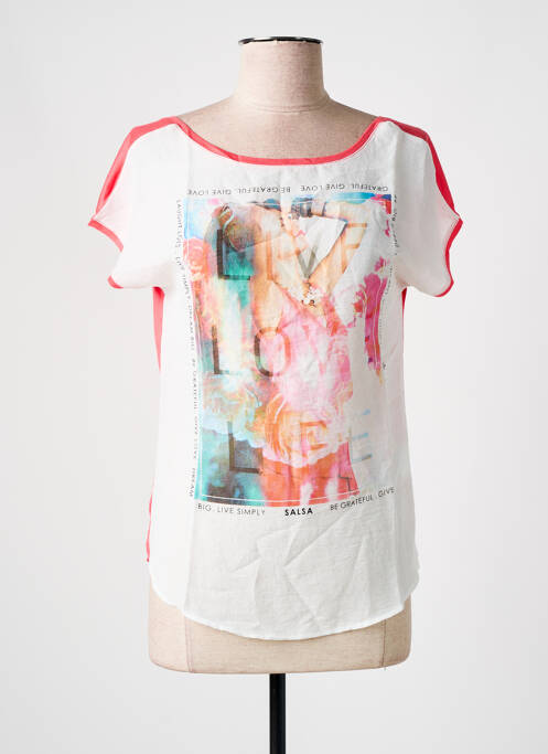 Blouse rose SALSA pour femme