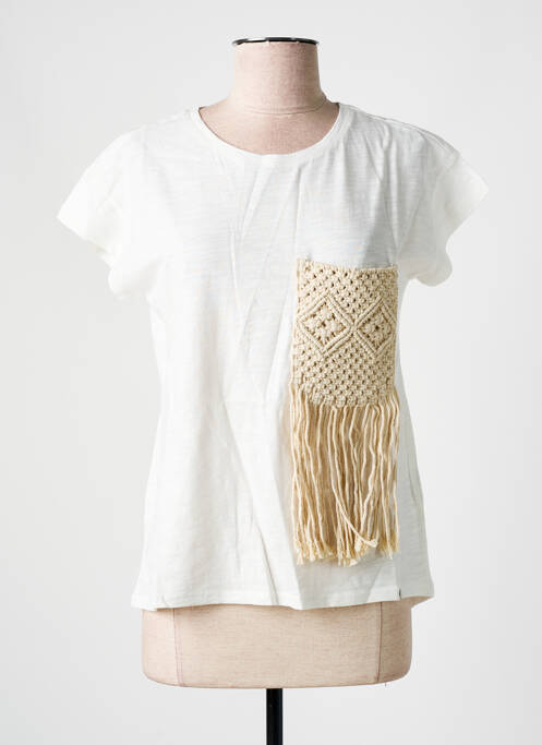 T-shirt blanc SALSA pour femme