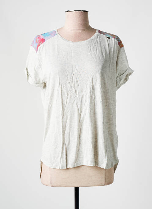 T-shirt gris SALSA pour femme