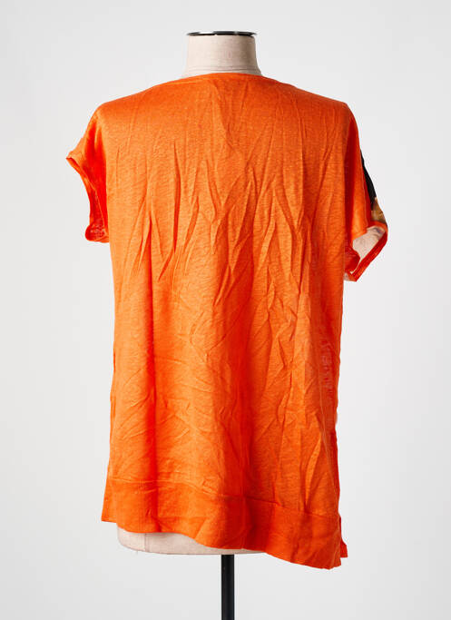 T-shirt orange SALSA pour femme