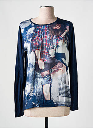 T-shirt manches longues manches longues bleu SALSA femme