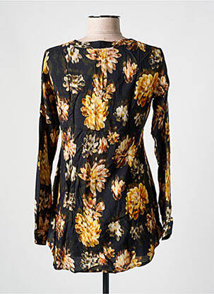 Blouse imprimé fleurs manches longues noir SALSA femme