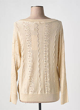 Pull resserrée sur le bas manches longues or ESQUALO femme