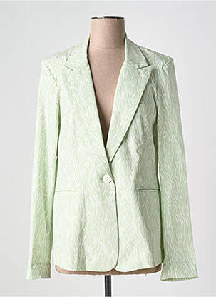 Blazer coupe cintrée vert ESQUALO femme