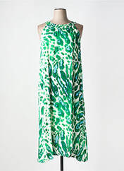 Robe longue vert SIGNE NATURE pour femme seconde vue