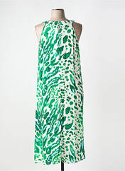 Robe longue vert SIGNE NATURE pour femme seconde vue