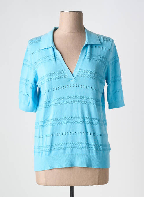 Polo bleu ESPRIT pour femme