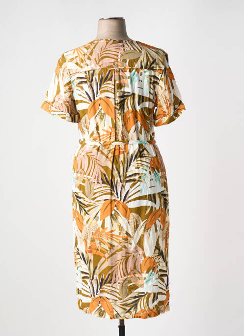 Robe mi-longue jaune CONCEPT K pour femme