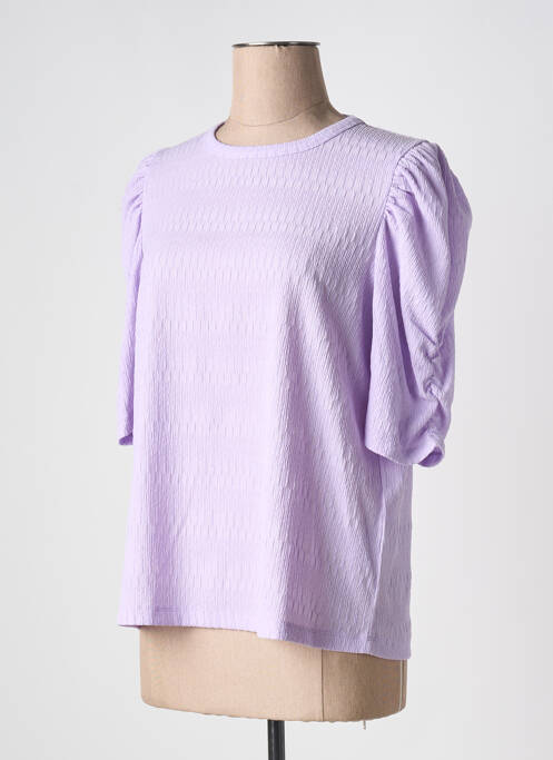 Top violet ESQUALO pour femme