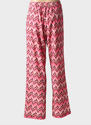 Pantalon droit poches rose ESQUALO femme