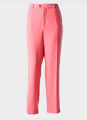 Pantalon slim taille élastique rose ESQUALO femme
