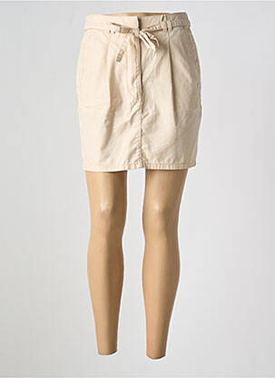 Jupe courte poches beige ESPRIT femme