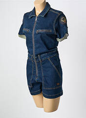 Combishort bleu SCHOTT pour femme seconde vue