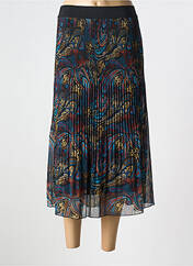 Jupe longue bleu SIGNE NATURE pour femme seconde vue