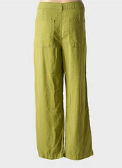 Pantalon droit vert KANOPE pour femme seconde vue