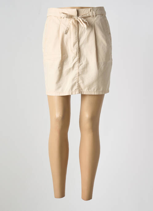 Jupe courte beige ESPRIT pour femme