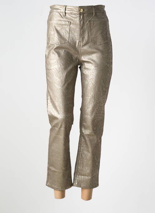 Pantalon 7/8 argent SIGNE NATURE pour femme