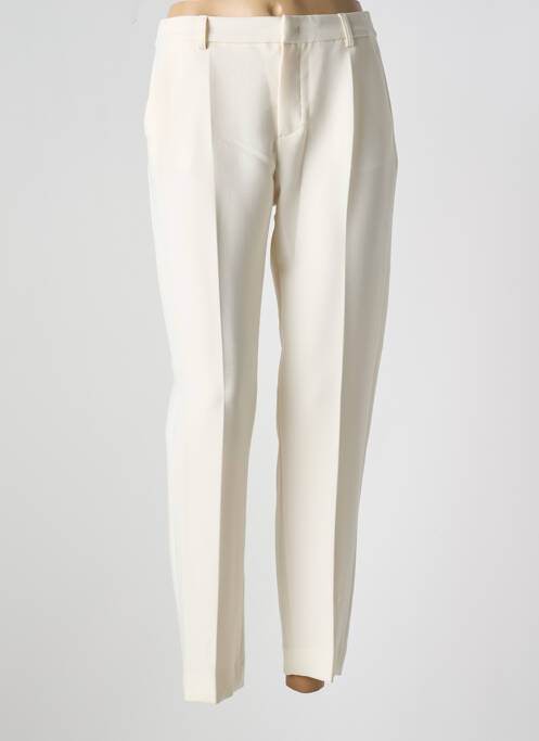 Pantalon slim blanc SIGNE NATURE pour femme