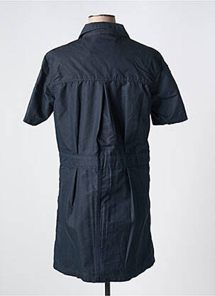Robe courte manches courtes manches courtes noir SCHOTT femme