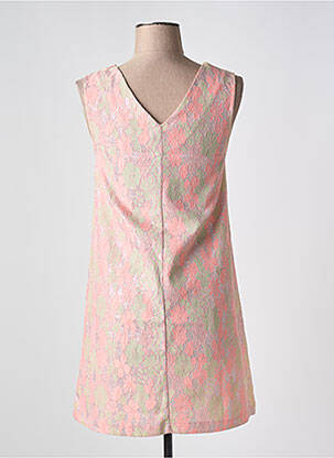 Robe courte sans manche sans manche rose MOLLY BRACKEN femme