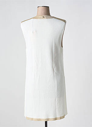 Tunique sans manche sans manche blanc LOLA CASADEMUNT femme