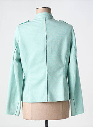 Veste casual col rond bleu MOLLY BRACKEN femme