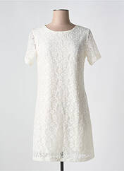 Robe courte blanc MOLLY BRACKEN pour femme seconde vue