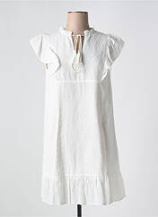 Robe courte blanc MOLLY BRACKEN pour femme seconde vue
