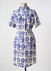 Robe mi-longue bleu SIGNE NATURE pour femme seconde vue