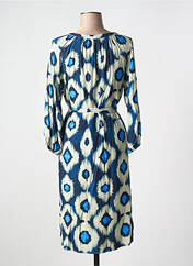 Robe mi-longue bleu SIGNE NATURE pour femme seconde vue