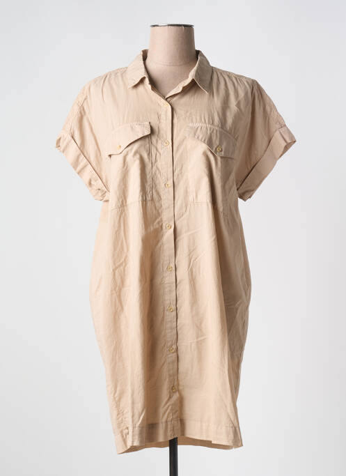 Robe courte beige KANOPE pour femme