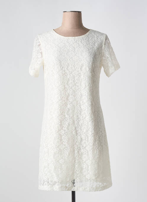 Robe courte blanc MOLLY BRACKEN pour femme