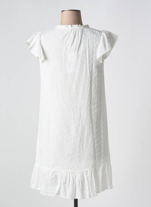 Robe courte blanc MOLLY BRACKEN pour femme
