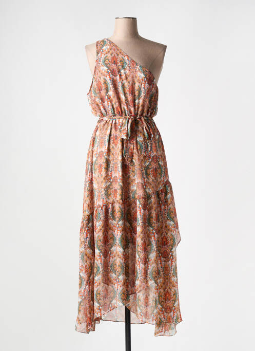 Robe longue orange MOLLY BRACKEN pour femme