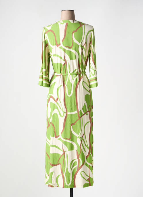 Robe longue vert ESQUALO pour femme