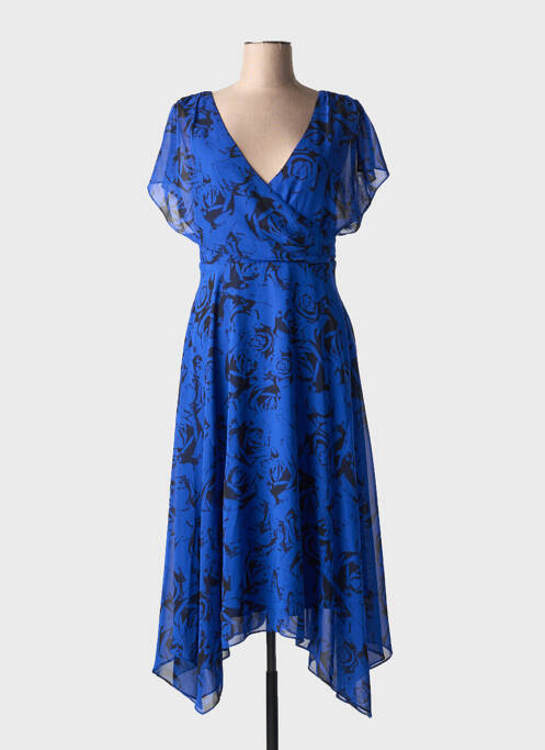 Robe mi-longue bleu ESPRIT femme