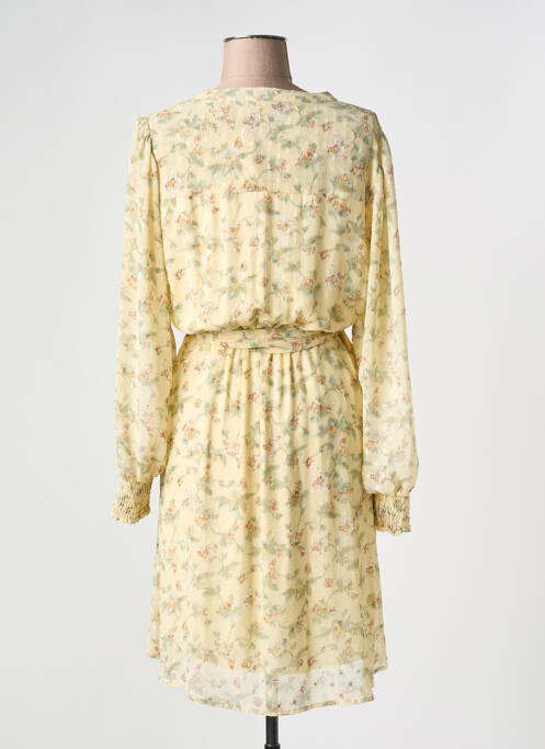 Robe mi-longue jaune ESQUALO pour femme