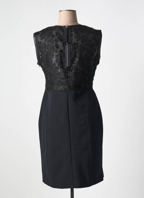 Robe mi-longue noir EVA KAYAN pour femme