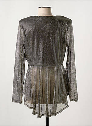 Top col v manches longues or GUESS femme